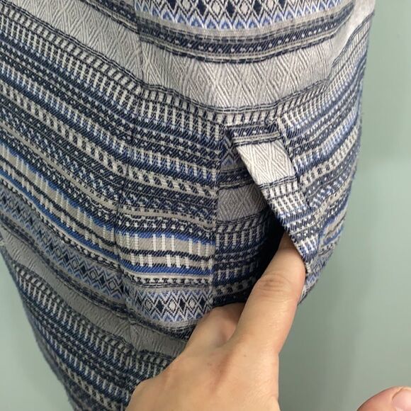 Jack BB Dakota Tweed Tie Up Front Shift Dress - Picture 5 of 8